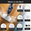 image:imageOVENTE 10in1 Steam Mop 1500W 400ml Removable Water Tank Blue ST505BL