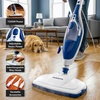 image:imageOVENTE 10in1 Steam Mop 1500W 400ml Removable Water Tank Blue ST505BL