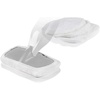 image:imageOVENTE Microfiber Steam Mop Pad Replacement Pack of 1 White ACPST2051