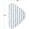 image:imageOVENTE Steam Mop Replacement Pads for ST405W Pack of 4 White ACPST4054White  Pack of 4