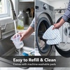 image:imageOVENTE Steam Mop Replacement Pads for ST405W Pack of 4 White ACPST4054White