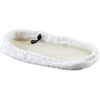 image:imageOVENTE Microfiber Steam Mop Pad Replacement Pack of 1 White ACPST2051