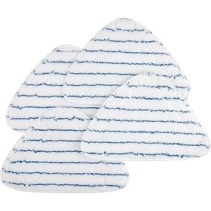 image:imageOVENTE Steam Mop Replacement Pads for ST405W Pack of 4 White ACPST4054White  Pack of 4