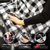 image:imageOVENTE 12V Electric Travel Blanket for Car SUV or RV Black Plaid BL4602BW