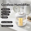 image:imageOVENTE 15L Portable Cordless Cool Humidifier 2 Mist Modes White HMD50W