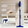 image:imageOVENTE 2in1 Corded Stick Bagless Vacuum Cleaner 450W Blue STV345BLS