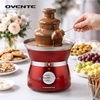 image:imageOVENTE 3 Tier Chocolate Fondue Fountain Machine 6 x 6 x 94 Red CFS73RCFS73R