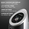 image:imageOVENTE 32 Bladeless Tower Fan90 Oscillation 3 Speeds White TFO3SWSilver