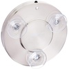 image:imageOVENTE 6 Wallmount Suction Cup Magnifying Mirror Nickel Brushed MLI25BR