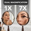 image:imageOVENTE 8 Tabletop Magnifying Makeup Mirror Polished Chrome MNLMT80CH1X7XAntique Bronze