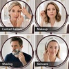 image:imageOVENTE 8 Tabletop Magnifying Makeup Mirror Polished Chrome MNLMT80CH1X7XAntique Bronze