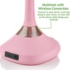 image:imageOVENTE 8 Tabletop Magnifying Makeup Mirror Polished Chrome MNLMT80CH1X7XBaby Pink