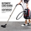 image:imageOVENTE Bagless Canister Vacuum Cleaner 1200W Power Suction Black ST2000St1600b  Acpst16041