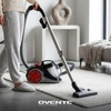 image:imageOVENTE Bagless Canister Vacuum Cleaner 1200W Power Suction Black ST2000St2000