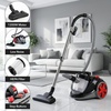 image:imageOVENTE Bagless Canister Vacuum Cleaner 1200W Power Suction Black ST2000St2000