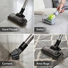image:imageOVENTE Bagless Canister Vacuum Cleaner 1200W Power Suction Black ST2000St2010