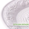 image:imageOVENTE Ceramic Oval Turkey Platter White P4565W