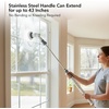 image:imageOVENTE Cordless Electric Spin Scrubber with 3 Brush Heads White CTB123WGY