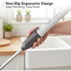 image:imageOVENTE Cordless Electric Spin Scrubber with 3 Brush Heads White CTB123WGY