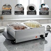 image:imageOVENTE Electric Buffet Server amp Food Warmer with Two 15 Qt Silver FW152S2 Chafing Pan  Silver