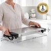 image:imageOVENTE Electric Buffet Server amp Food Warmer with Two 15 Qt Silver FW152SWarming Tray  Silver