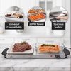 image:imageOVENTE Electric Buffet Server amp Food Warmer with Two 15 Qt Silver FW152SWarming Tray  Silver