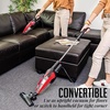 image:imageOVENTE Electric Corded Stick Vacuum 600W Motor Black ST101BGDRed