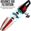 image:imageOVENTE Electric Corded Stick Vacuum 600W Motor Black ST101BGDRed