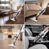image:imageOVENTE Electric Corded Stick Vacuum 600W Motor Black ST101BGDWhite