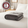 image:imageOVENTE Electric Heated Blanket 50x60 10 Heat Settings Grey BL5810G