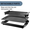 image:imageOVENTE Electric Indoor Grill 15x10 Inch NonStick Plate Black GD1510NLB