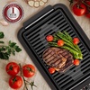 image:imageOVENTE Electric Indoor Grill 15x10 Inch NonStick Plate Black GD1510NLB