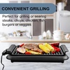 image:imageOVENTE Electric Indoor Grill 15x10 Inch NonStick Plate Black GD1510NLB