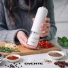 image:imageOVENTE Electric Salt amp Pepper Set Battery Operated Silver SPD112SBlackWhite