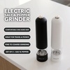 image:imageOVENTE Electric Salt amp Pepper Set Battery Operated Silver SPD112SBlackWhite