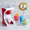 image:imageOVENTE Electric Shaved Ice Machine 2 Shaving Settings 45W White ICR2037WRed