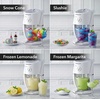 image:imageOVENTE Electric Shaved Ice Machine 2 Shaving Settings 45W White ICR2037WWhite