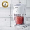 image:imageOVENTE Electric Shaved Ice Machine 2 Shaving Settings 45W White ICR2037WWhite