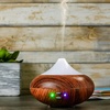 image:imageOVENTE Essential Oil Aromatherapy Diffuser 338 Oz with Cool Air Humidifier amp LED Lights Ultrasonic Humidifier Tech with Auto Power Off and Low Noise Quiet for Home Office Bedroom White DF4695DW