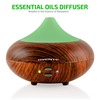 image:imageOVENTE Essential Oil Aromatherapy Diffuser 338 Oz with Cool Air Humidifier amp LED Lights Ultrasonic Humidifier Tech with Auto Power Off and Low Noise Quiet for Home Office Bedroom White DF4695DW