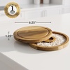 image:imageOVENTE Margarita Salt and Sugar Rimmer with Lid Brown AWCR616B