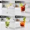 image:imageOVENTE Margarita Salt and Sugar Rimmer with Lid Brown AWCR616B