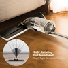 image:imageOVENTE Microfiber Spray Mop with 650ml Refillable Bottle Black CTM121BGD