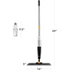 image:imageOVENTE Microfiber Spray Mop with 650ml Refillable Bottle Black CTM121BGD