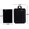 image:imageOVENTE Motor Foam Replacement Filter for ST1600B Pack of 1 ACPST16713