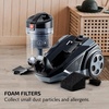 image:imageOVENTE Motor Sponge Filter Replacement for ST2620 Series Black ACPST2681