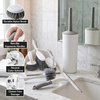 image:imageOVENTE Multipurpose Household Deep Cleaning Brush Set White CTB018WGY