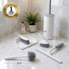 image:imageOVENTE Multipurpose Household Deep Cleaning Brush Set White CTB018WGY