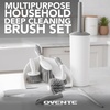 image:imageOVENTE Multipurpose Household Deep Cleaning Brush Set White CTB018WGY