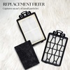 image:imageOVENTE Replacement Dust Bags Pack of 4  1 Filter for ST1600B ACPST16041Brown  Black